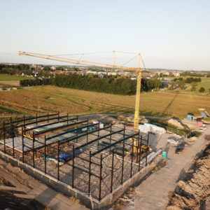 Staalconstructie en vloer