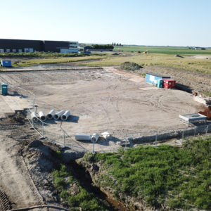 Gereed voor de constructie